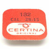 Certina 28.15-182, Barrel with cover