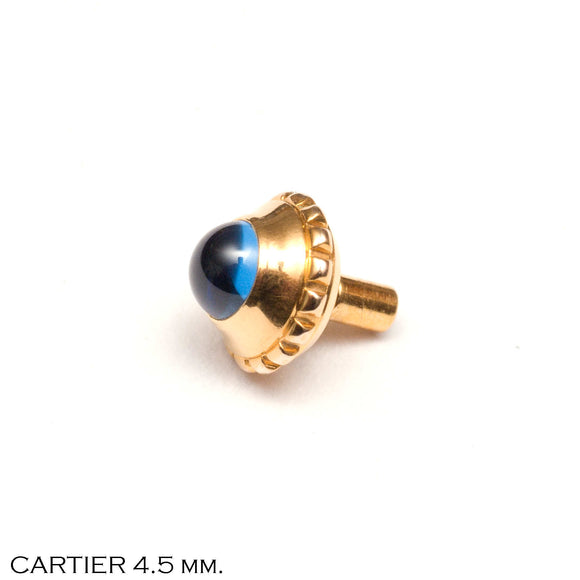 Crown, CARTIER TANK, gold, D=4.5 mm.