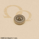 Crown, Omega Cal 30T2 - 265, Steel, D=6.1 mm.