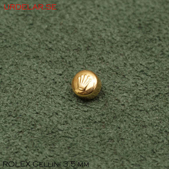Crown, ROLEX Cellini Quartz Gold, Diam: 3.5 mm
