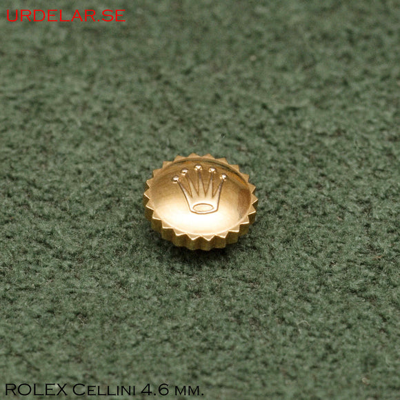 Crown, ROLEX Cellini, Gold, Diam: 4.6 mm