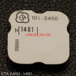 ETA 2450-1481, Automatic reduction wheel