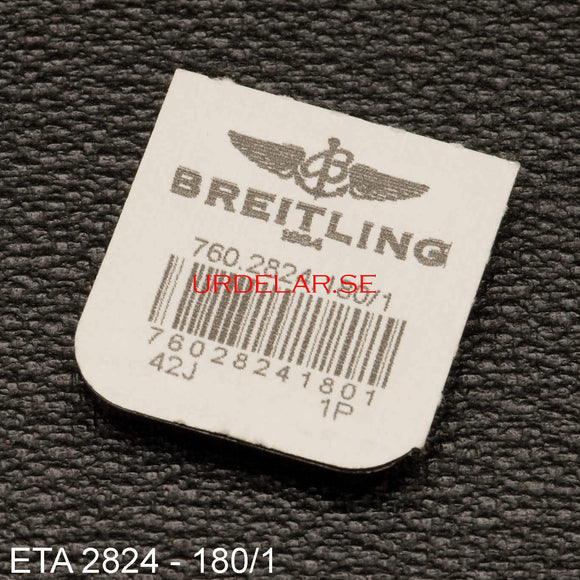 ETA/Breitling 2824.2-180/1, Barrel, complete