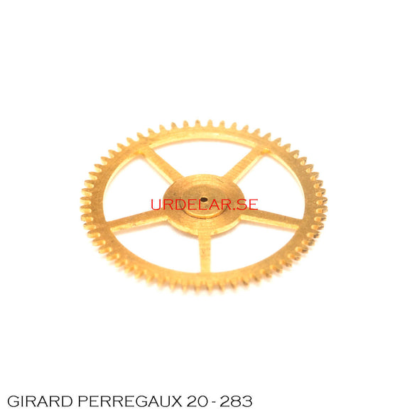 Girard Perregaux 20-283, Driving wheel over third wheel