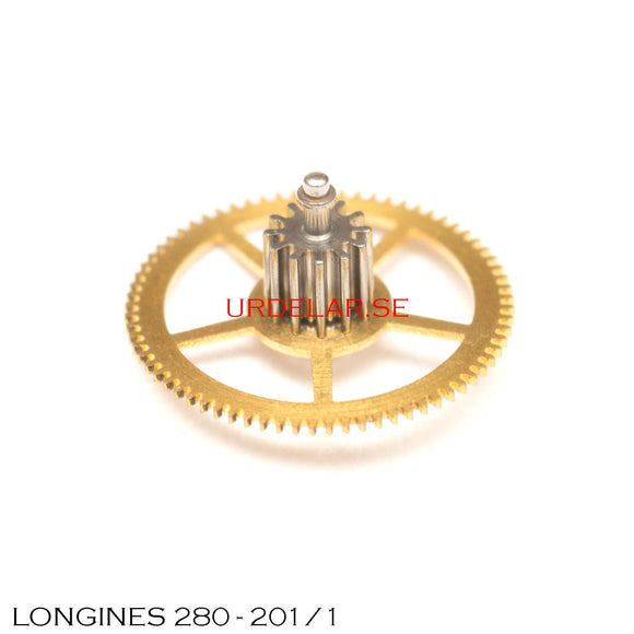 Longines 280-201/1, Driving wheel and pinion*