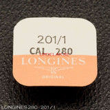 Longines 280-201/1, Driving wheel & pinion, off centre