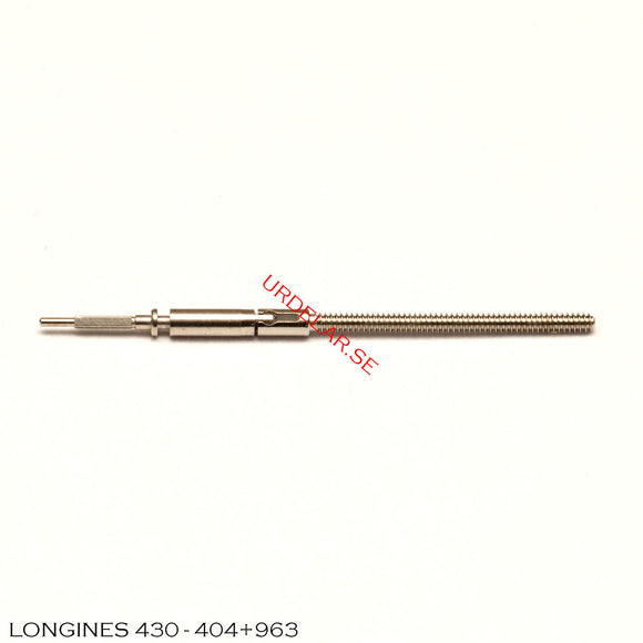 Longines 430-404+963, Winding stem, split, complete