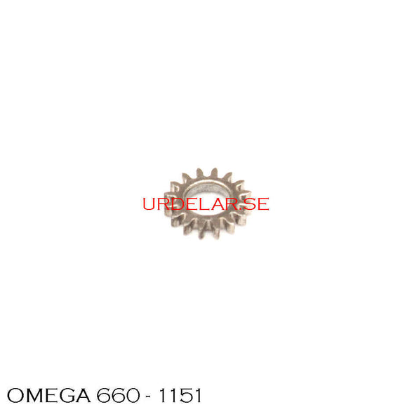 Omega 660-1151, Connecting wheel for crown wheel