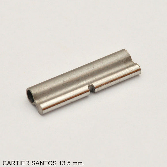 Bracelet end part, CARTIER SANTOS, Stainless steel, 13.5 mm.