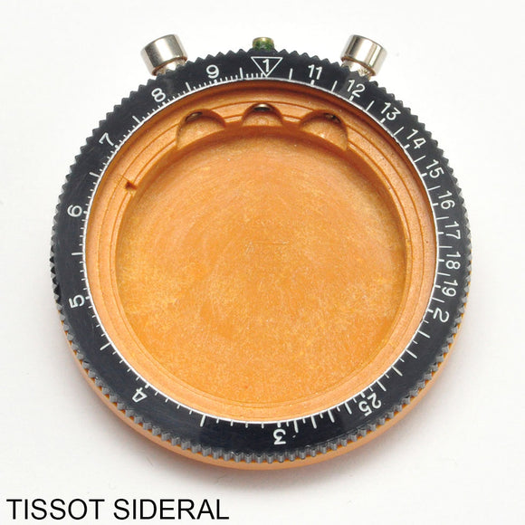 Case, Tissot Sideral chronograph, Cal: 872