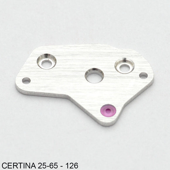 Certina 25-65-126, Center wheel cock