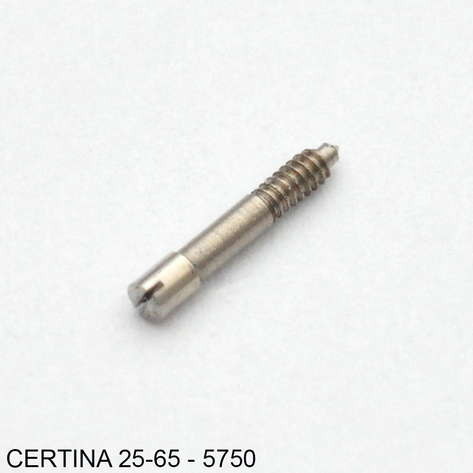 2 Vis De Cadran Certina 25-65 – Longueur 5 Mm, Référence 5750, Neuves Sans étiquette, Fabriquées En Suisse