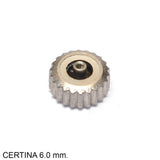 Crown, Certina DS, steel, 6.0 x 2.8, tube: 2.5