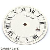 Dial, Cartier, Cal: 87