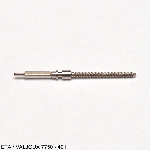 ETA 7750-401, Winding stem, Thread: 0.90