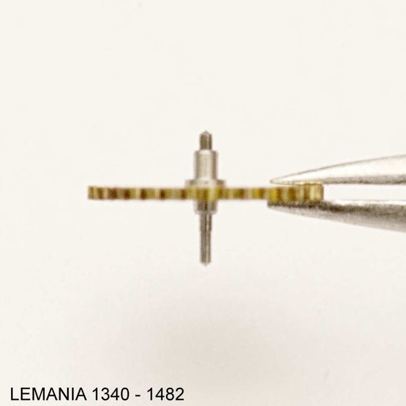 Lemania 1340-1482, Driving gear for ratchet wheel