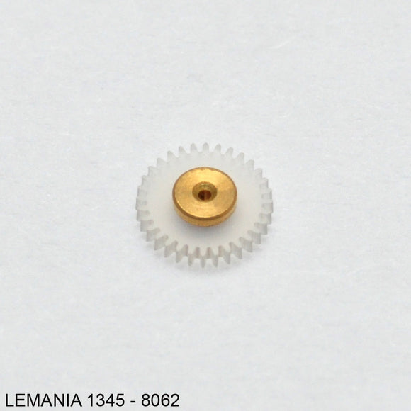 Lemania 1345-8062, Pinion for minute counter, mounted