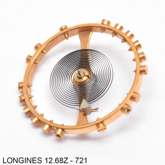 Longines 12.68Z-721, Balance, complete