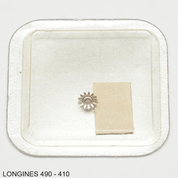 Longines 490-410, Winding pinion