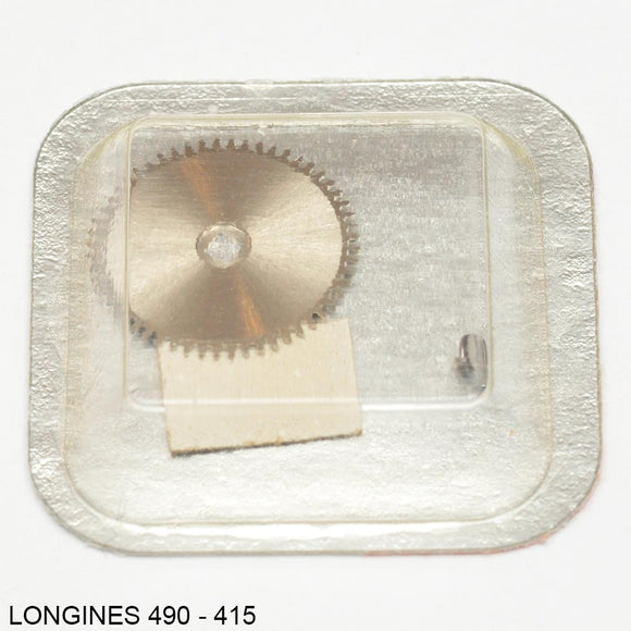 Longines 490-415, Ratchet wheel
