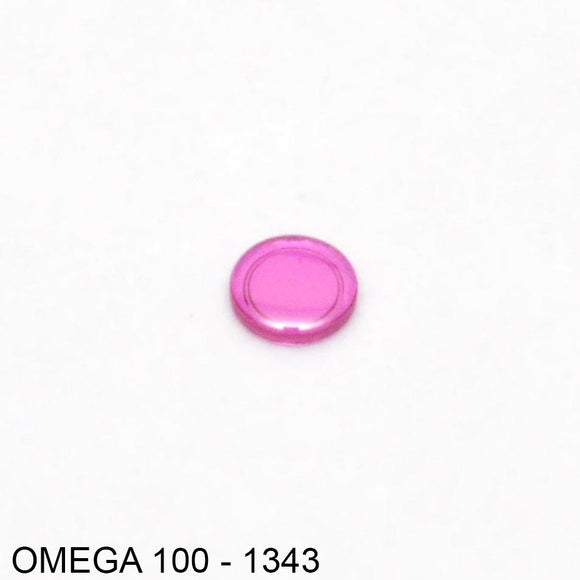 Omega 500-1343, Cap jewel for balance, upper