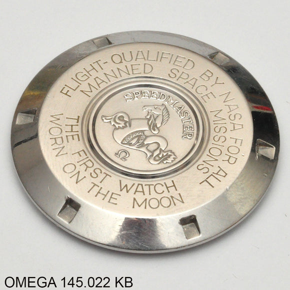 Caseback, Omega Speedmaster, ref: 145.022 KB, cal: 861