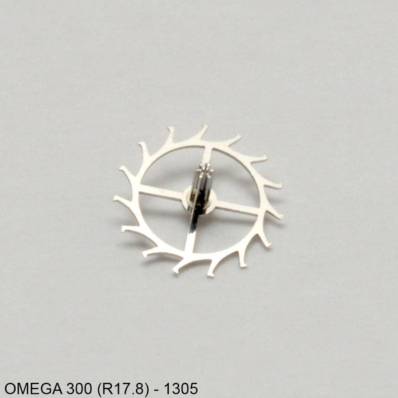 Omega 300 (R 17.8), Escape wheel, No: 1305