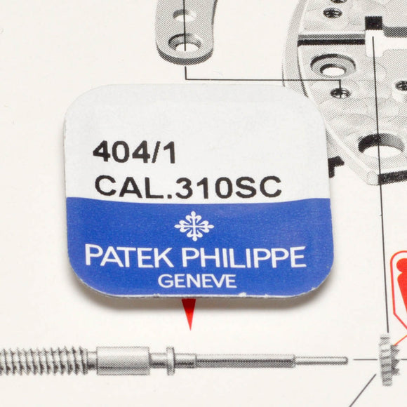 Patek Philippe 310SC, 335SC, Winding stem, split, no: 404-1