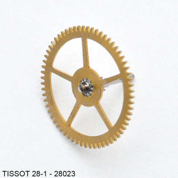 Tissot 28.1-201, Center wheel