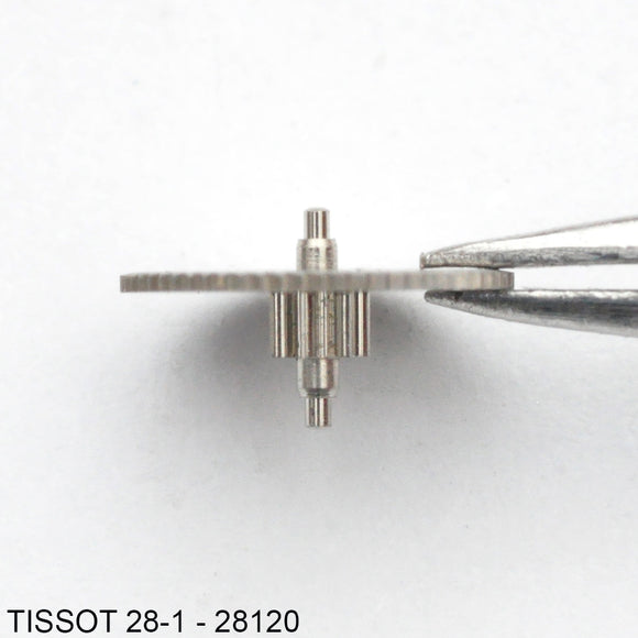 Tissot 28.1-1480, Driving gear for crown wheel