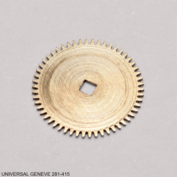 Universal Geneve 281, 285 (14-15.75'''), Ratchet wheel, No: 415 (416)