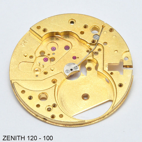 Zenith 120, Main plate, no: 100