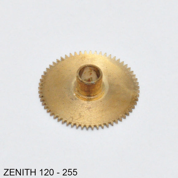 Zenith 120-255, Hour wheel