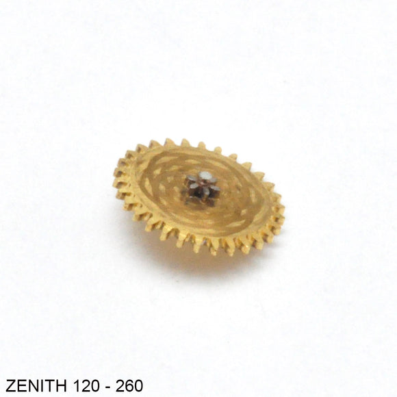 Zenith 120-260, Minute wheel