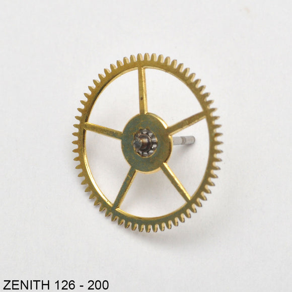 Zenith 126, Center wheel, no: 200