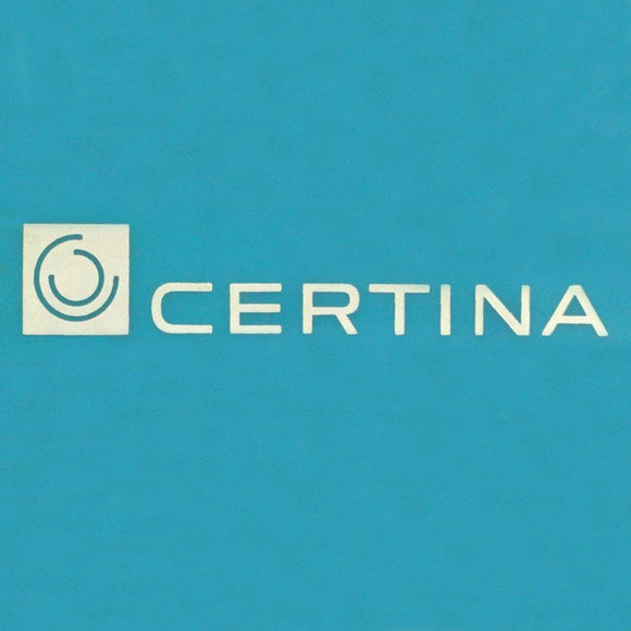 Certina 17.211-2576, Date jumper with spring.
