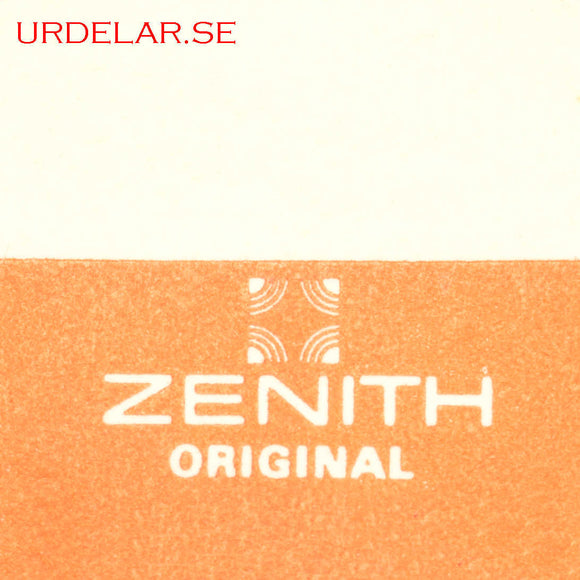Zenith 126-705, Escape wheel