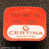 Certina 320-721, Balance, complete, Incabloc