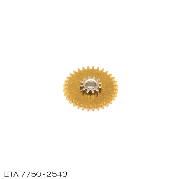 ETA 7750-2543,  Intermediate calendar wheel