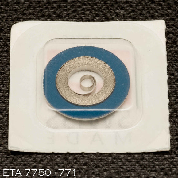 ETA 7750-771, Mainspring