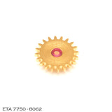 ETA 7750-8062, Minute counter driving wheel, jewelled