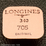 Longines 340-705, Escape wheel