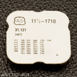 AS 1710-407, Kytkinpyörä 