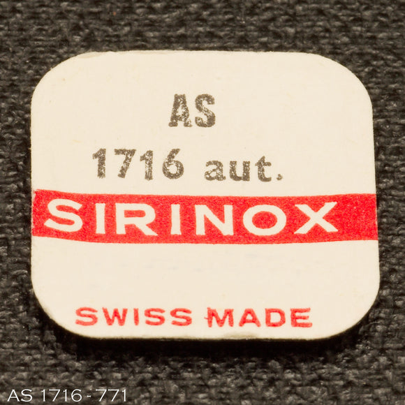 AS 1716-771, Mainspring, Automatic