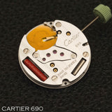 CARTIER 690, Complete movement