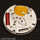 CARTIER 690, Complete movement