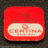Certina 13.22-770, Mainspring