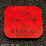 Certina 17.10-770, Pääjousi