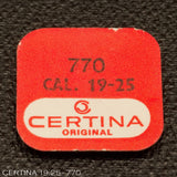 Certina 19.25-770, Mainspring