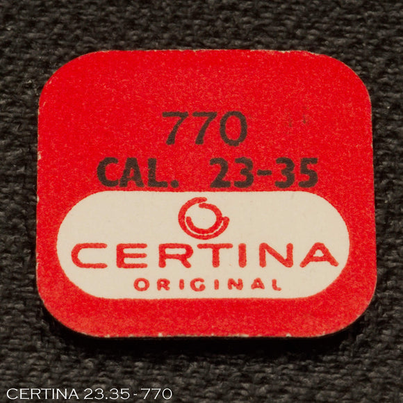 Certina 23.35-770, Mainspring